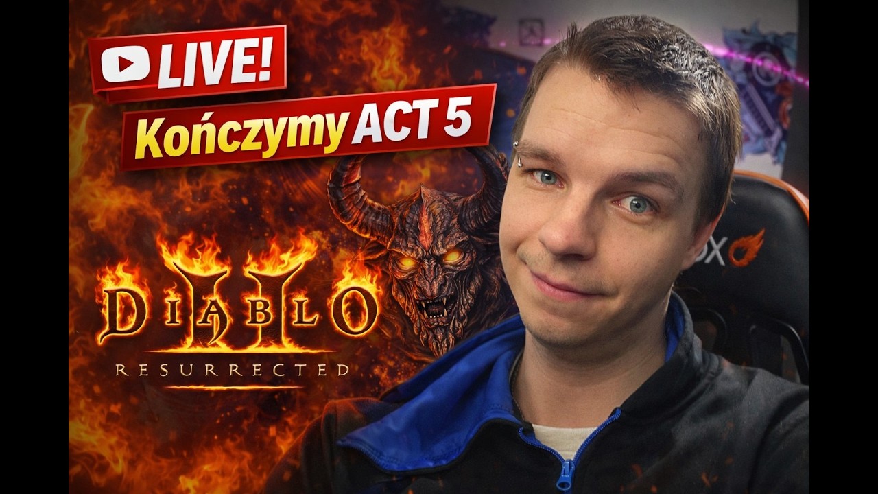 WARLOCK W DIABLO 2 RESURRECTED ! WIECZORNE GRANIE - KONCZYMY ACT 5