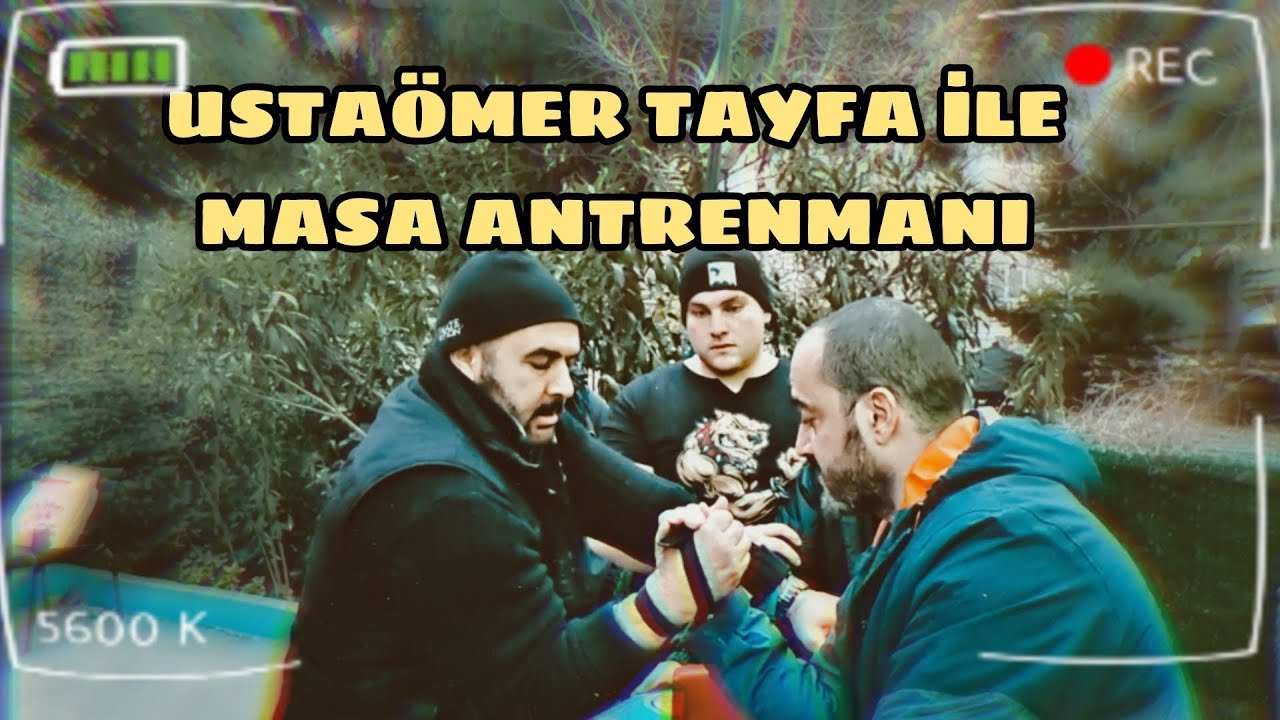 İZMİR TAKIMI İSTANBULDA (USTAÖMER TAYFA İLE MASA ANTRENMANI)