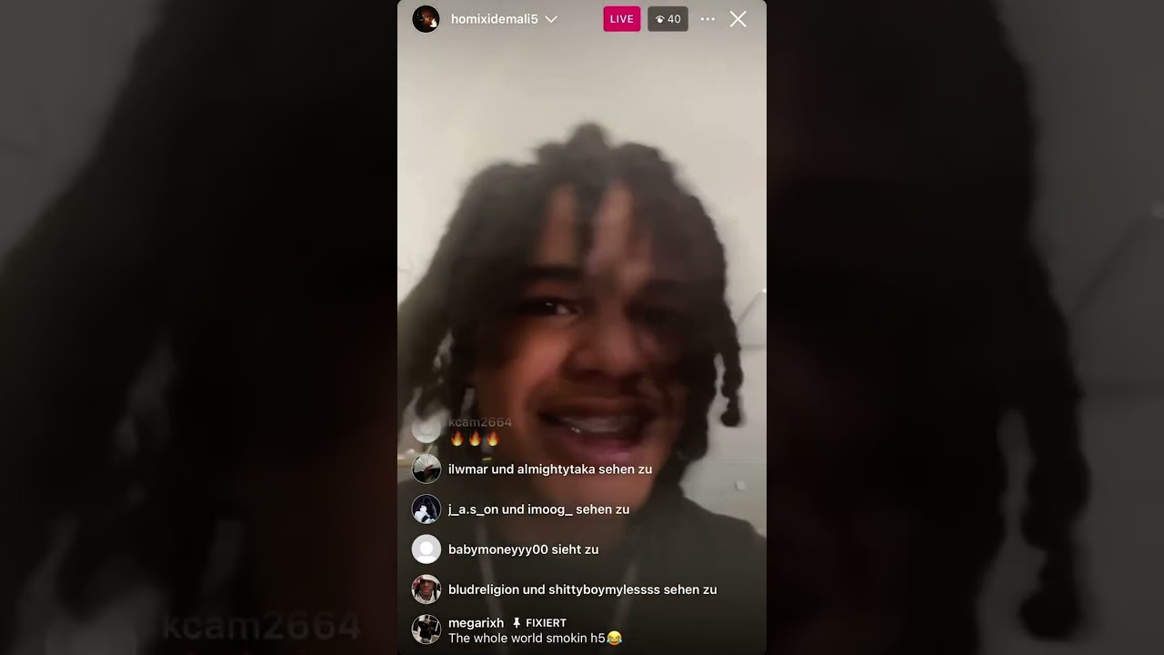 Homixide Mali Instragram Live [04.04.2024]