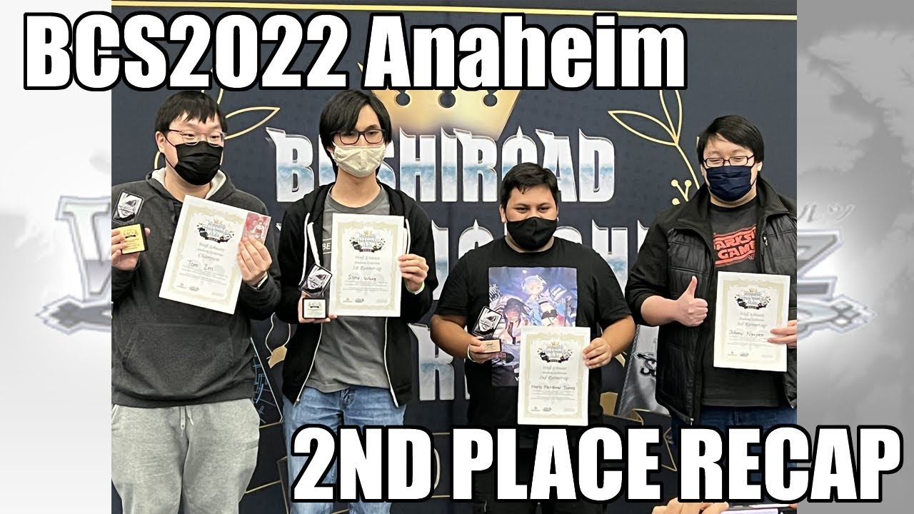 BCS2022 Anaheim 2nd Place - Post Tournament Recap