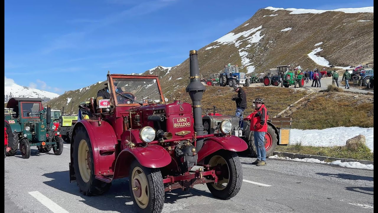 Großes Traktortreffen am Großglockner zur Weltmeisterschaft 2024
