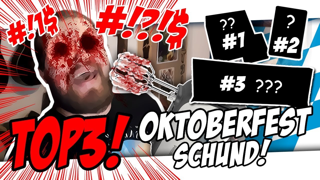 😡 GRUZEFIX... Oktoberfest Schund TOP 3!