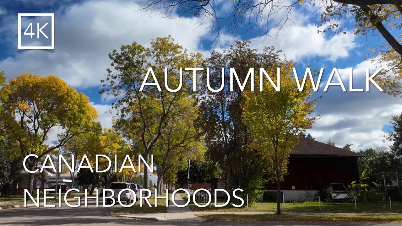 ASMR Walk 🎧 Relaxing Walk in a Canadian Neighborhood | British Columbia