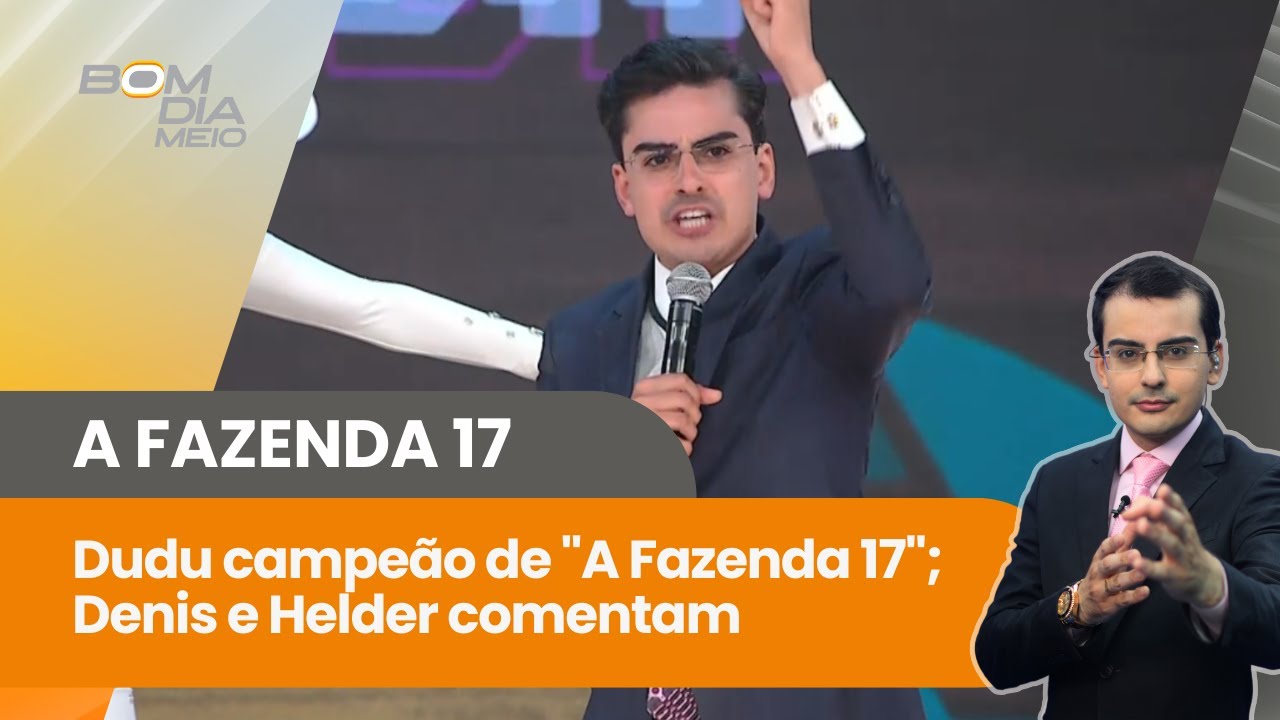 Dudu Camargo é o campeão de 
