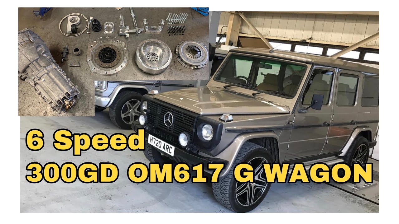 Комплект 6-ступенчатой ​​трансмиссии OM617 для универсала W460 G