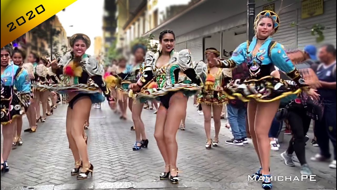 Peruvian caporal 2020 Virgen de la Candelaria fest