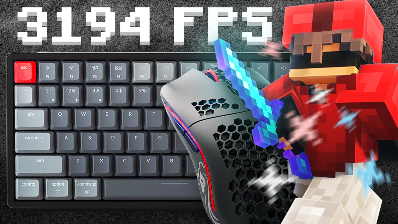 [30 Minutes] Bedwars ASMR Keyboard & Mouse Sounds | Hypixel Bedwars