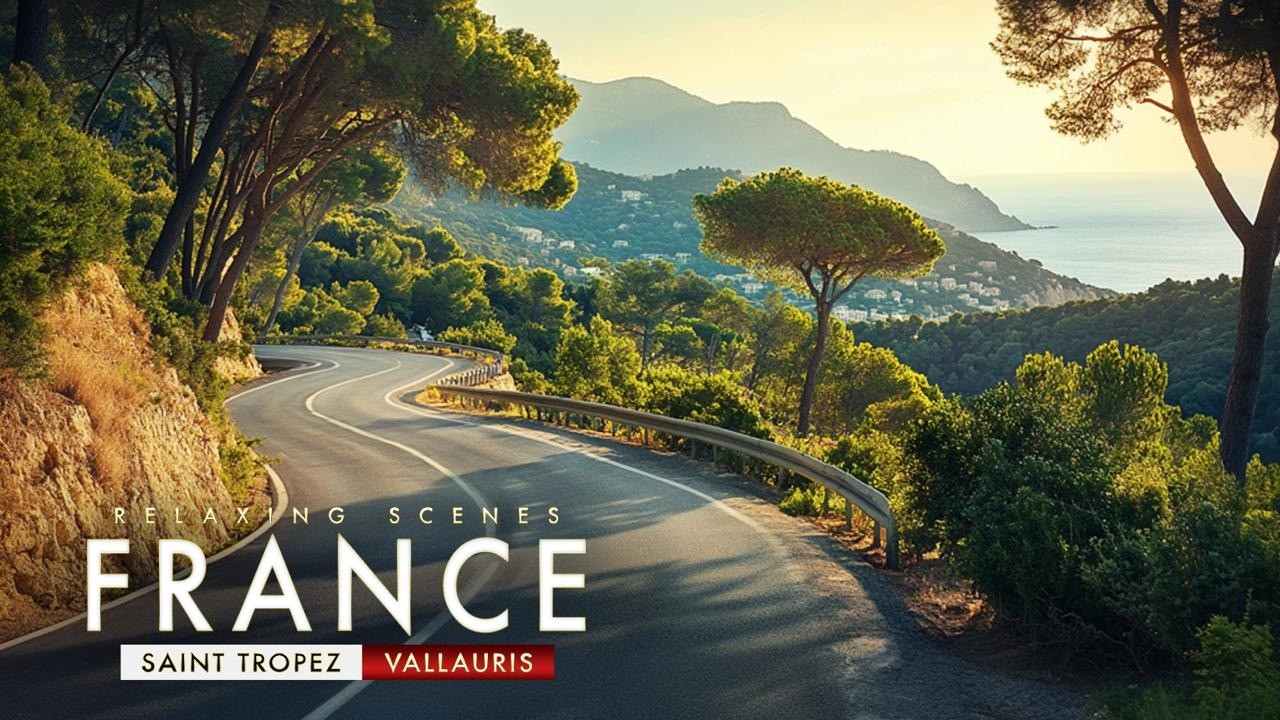 So Peaceful You&rsquo;ll Forget Everything 🌅 | French Riviera Driving Tour 4K