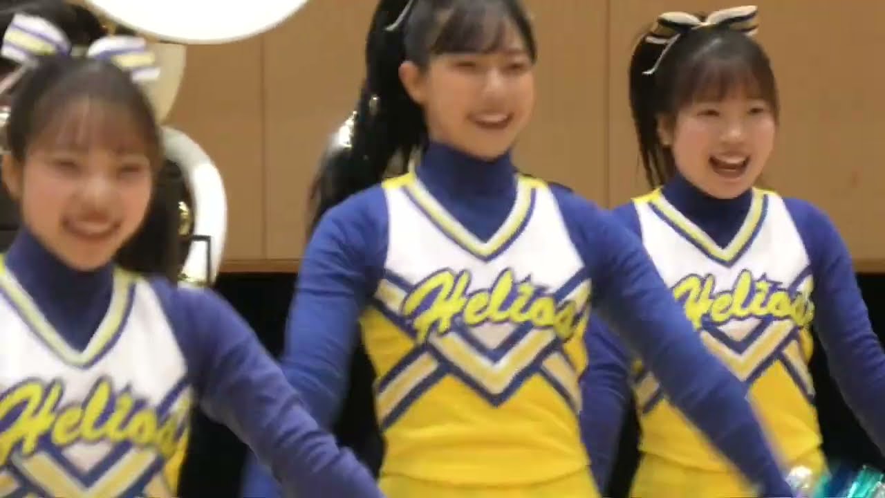 【関西大学応援団】学歌・応援歌・関大マグマ　㊗関西大学応援団103代 校内初披露‼️2025吹田 豊津中学校区クラブ一日体験にて