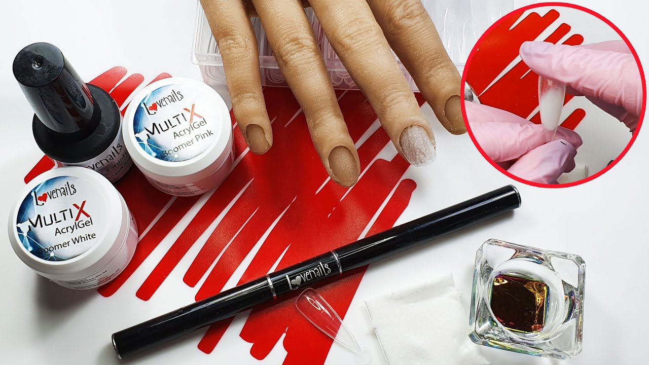 Babyboomer im Dual Tip mit Acrylgel modellieren | Tutorial #19