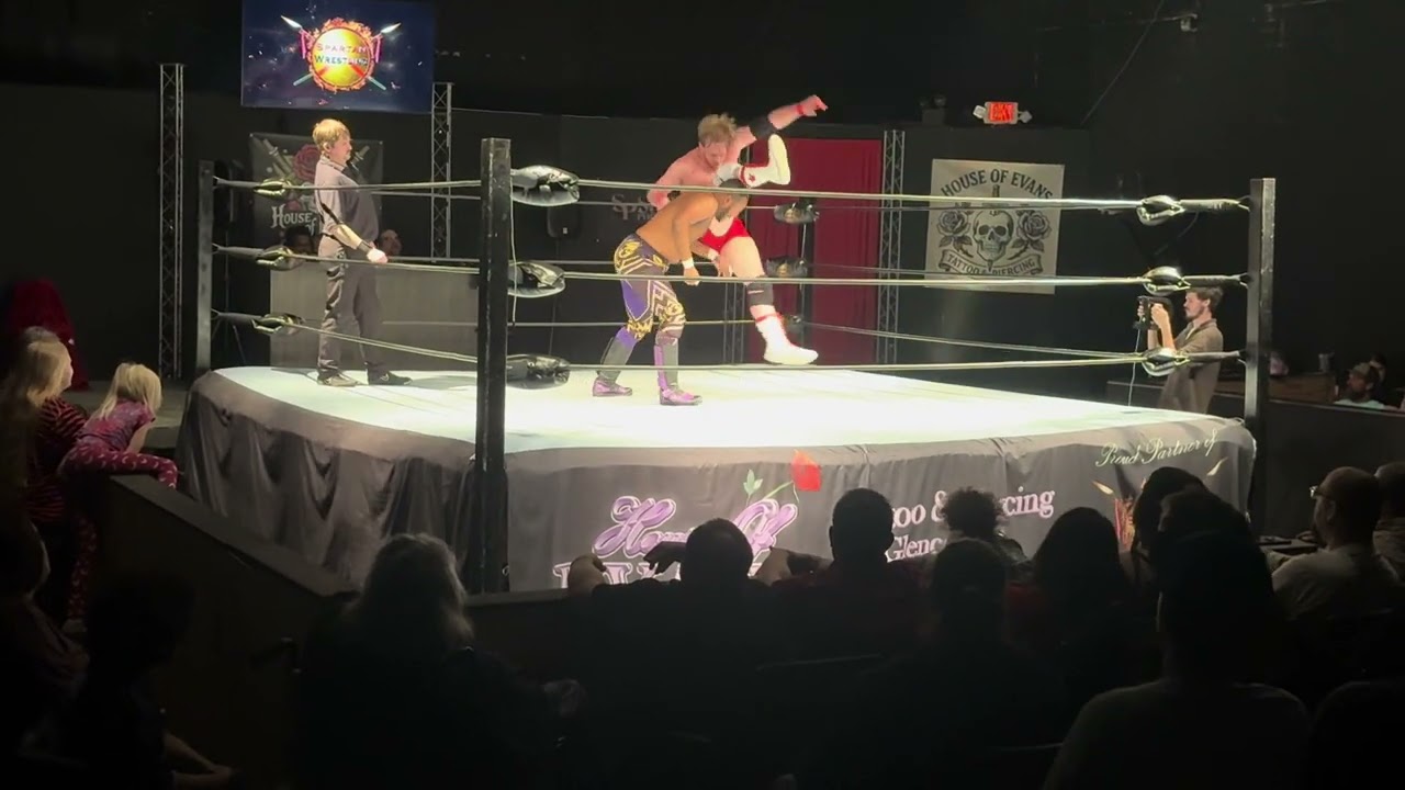 SPARTAN PRO WRESTLING Title Match.  Rhome Senju Vs Bobby Rose