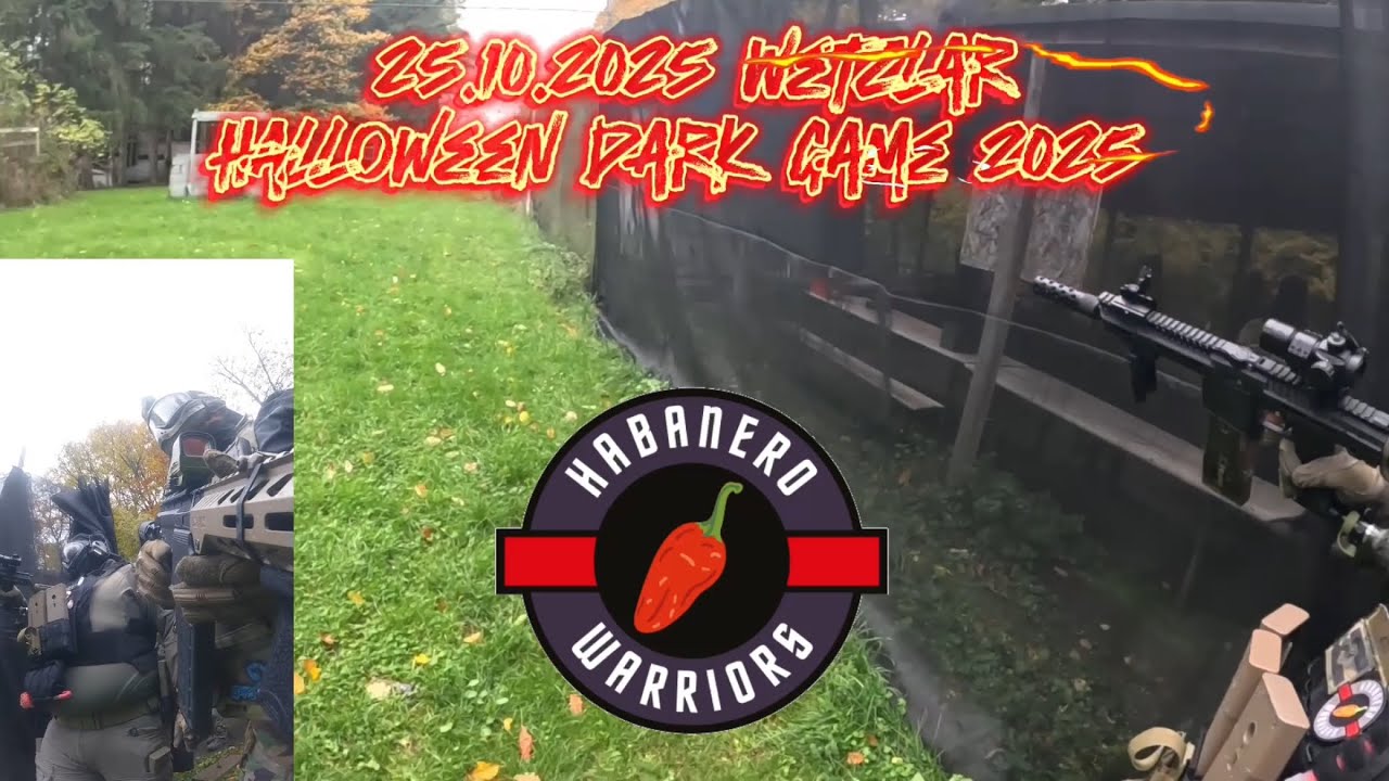 Halloween Dark Game / 25.10.2025 / Paintball Sportpark Wetzlar / HabaneroWarriors / Magfed
