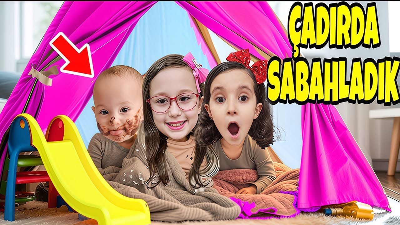 BAHAR BANU ALYA VE ASEL MİRA ODALARINI ÇADIRA TAŞIDI !! SABAHA KADAR ÇADIRDA KALDILAR !!