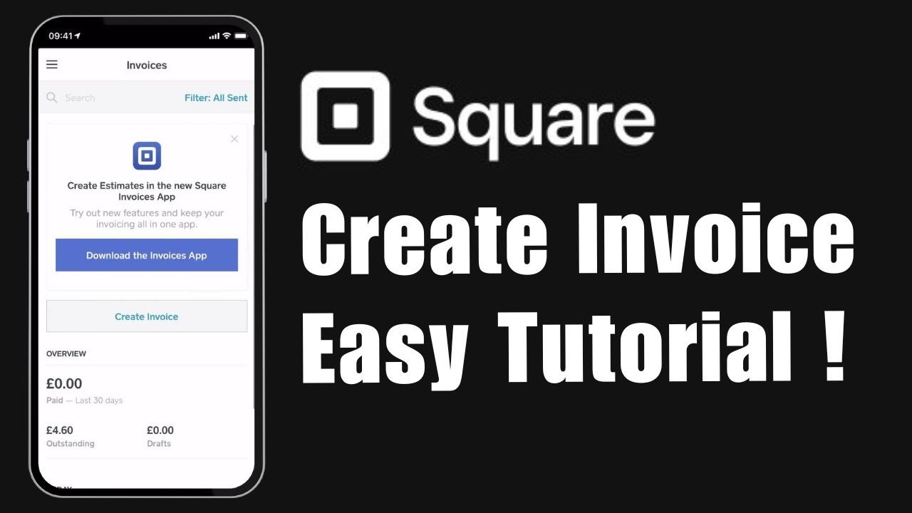 How to Create Invoice in Square !