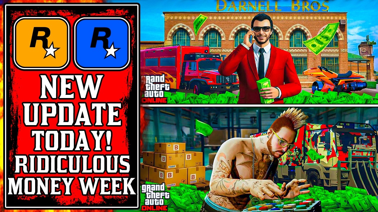 Rockstar FINALLY Did It! MASSIVE $$$ WEEK! The NEW GTA Online UPDATE Today! (GTA 5 New Update)
