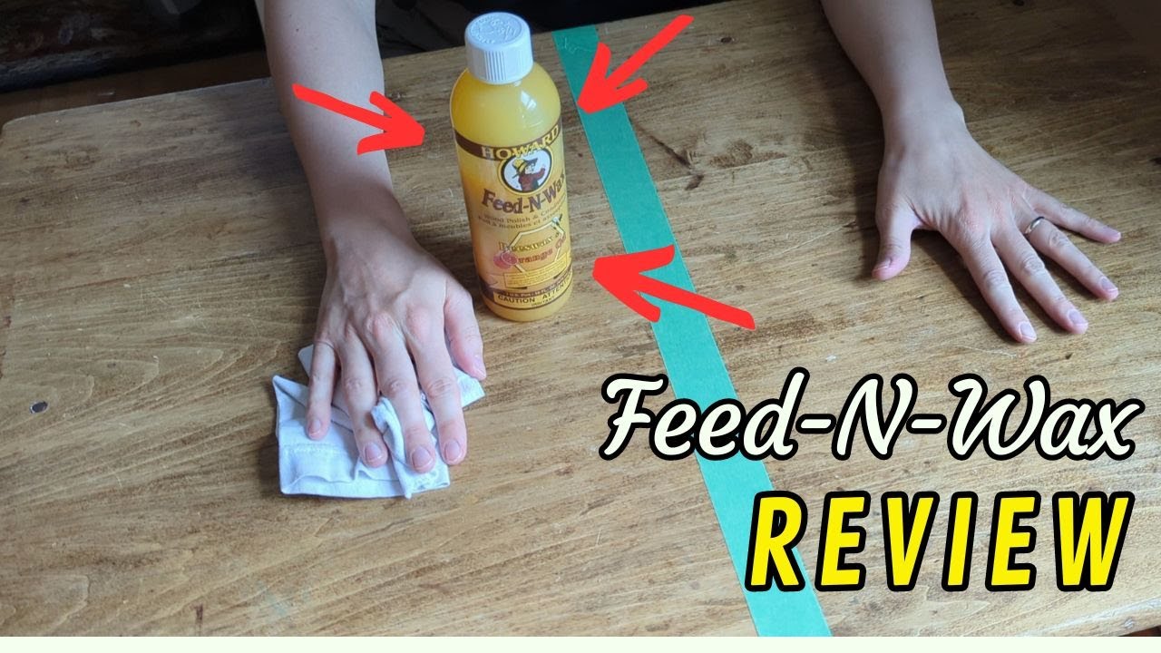 Обзор средства для мытья посуды Howards Feed-N-Wax | Тест антикварного стола