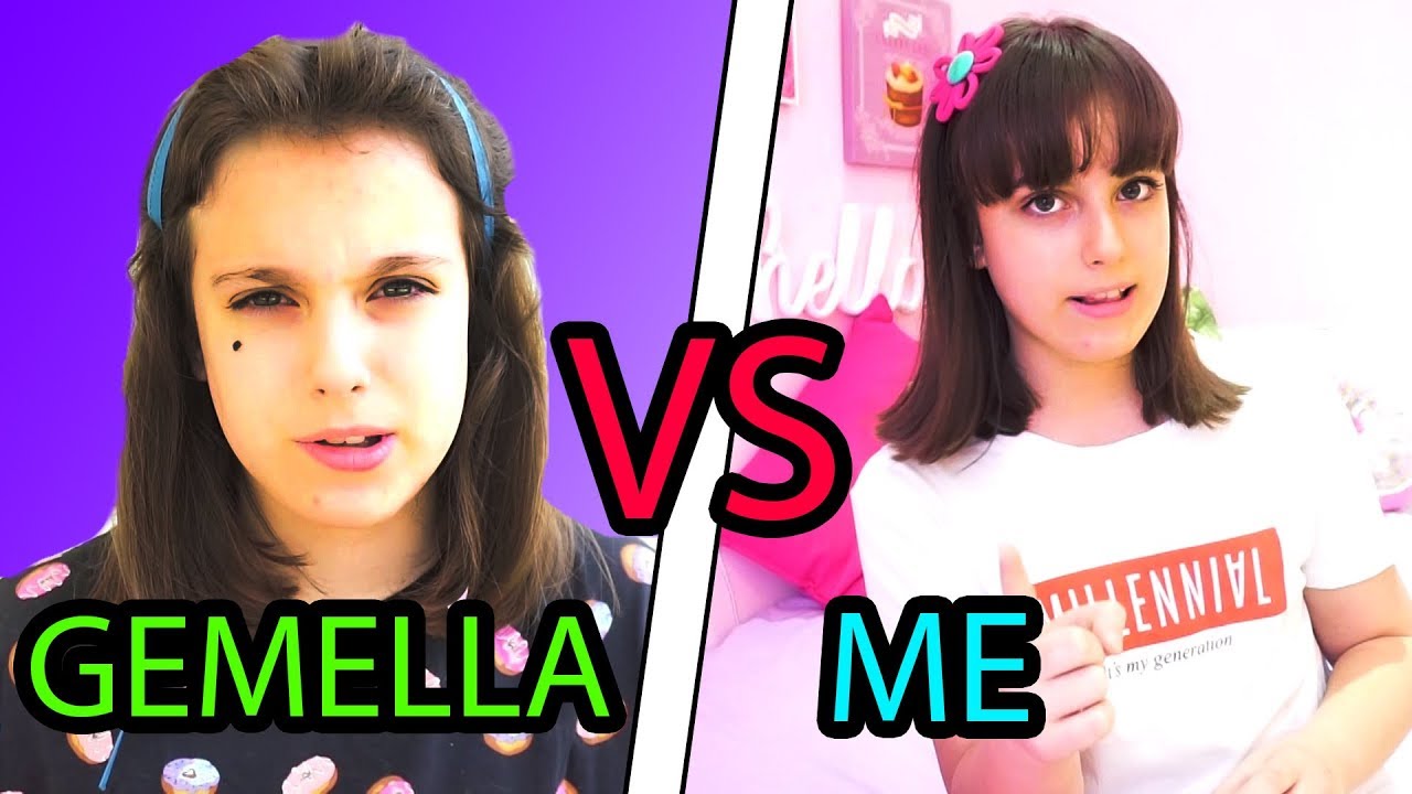 La mia GEMELLA vs ME #1