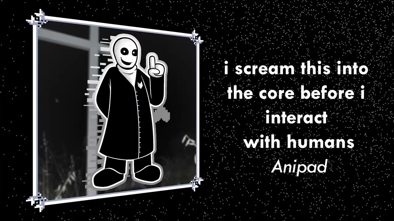 i scream this into the core before i interact with humans