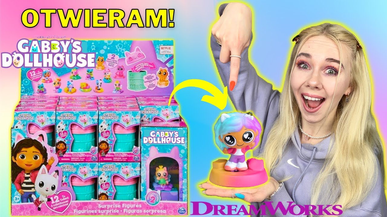 🐱 OTWIERAM KAPSUŁY Z BAJKI KOCI DOMEK GABI SERIA 2 | KOCI DOMEK GABI | DreamWorks | Pattje