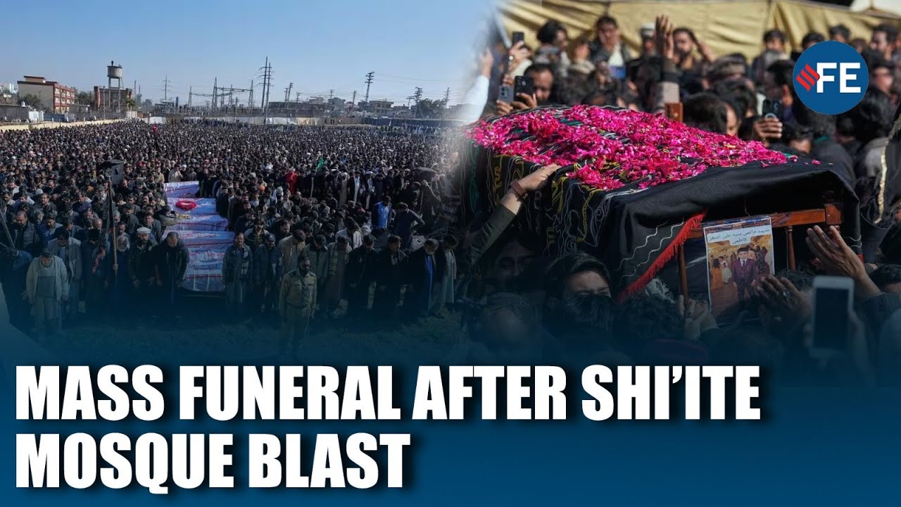 Islamabad Holds Heavily Guarded Funeral for Victims of Mosque Attack