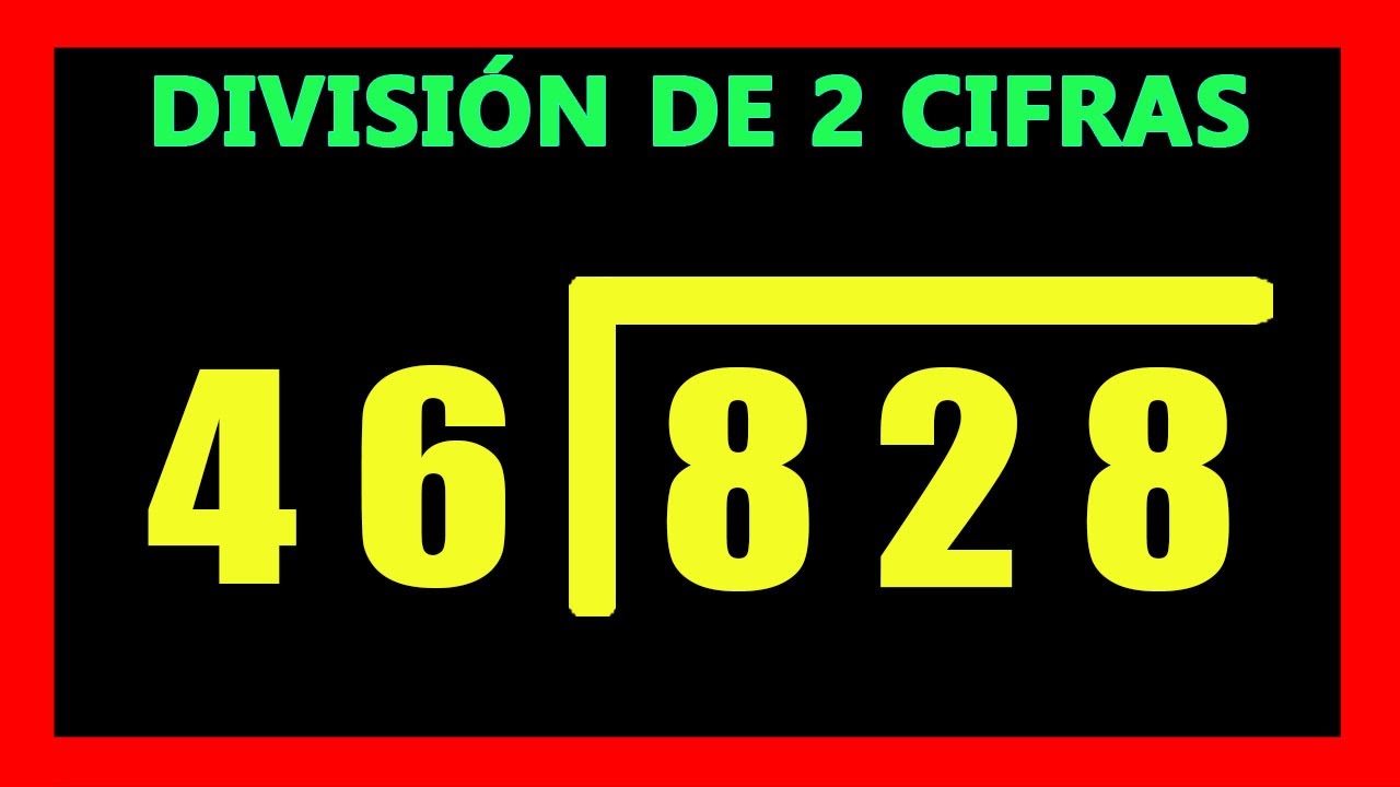 ✅👉 Divisiones de 2 cifras ✅ Como dividir por 2 cifras