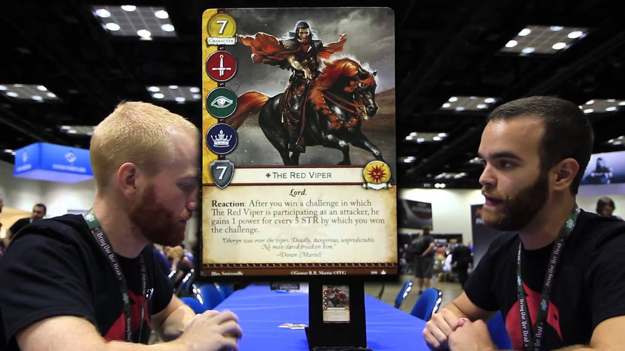 Core Set Unboxing - Martell - Thrones 2nd Edition - GenCon 2015