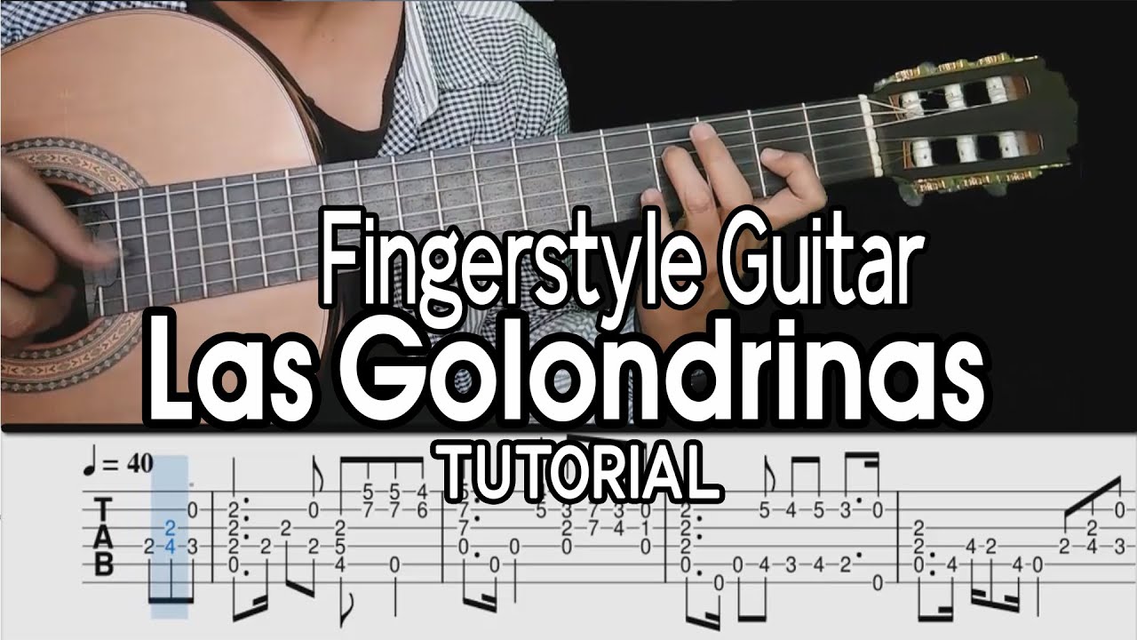 Las Golondrinas - Guitar Tutorial (Mexican Music)