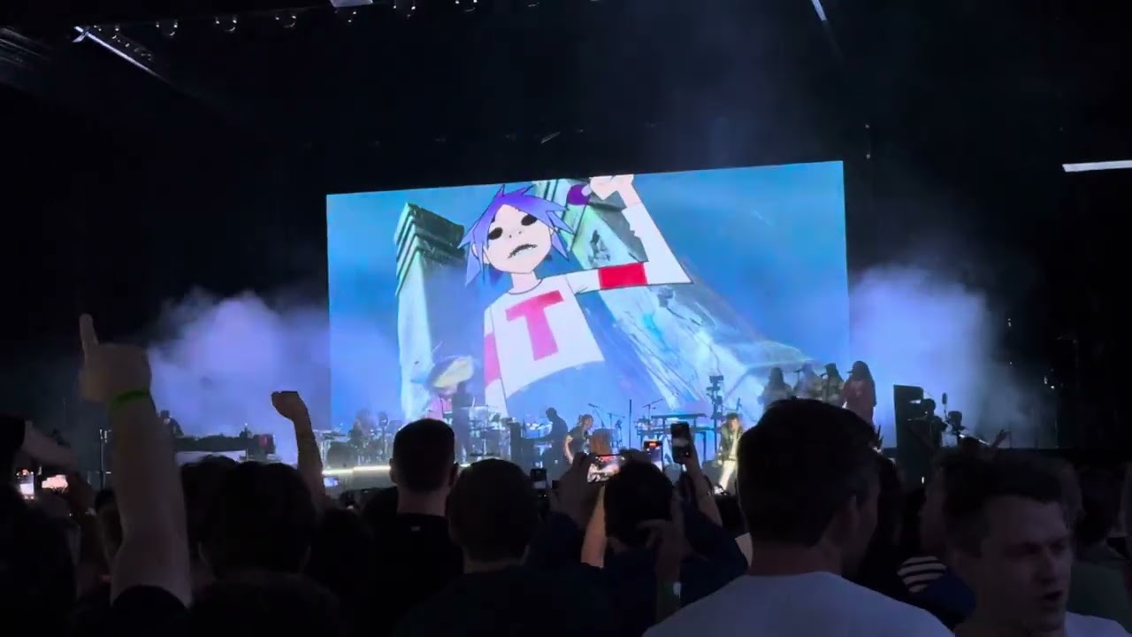 Clint Eastwood by Gorillaz, live at the Copper Box Arena, on Friday 29th August 2025
