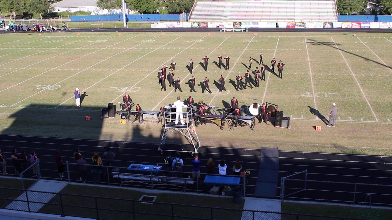Countryside High School Band of Pride at the Largo Golden Invitational 10-12-19