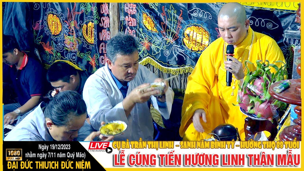 Cúng Cơm Hương Linh Mẹ Nhân Tuần Tam Thất - Thầy Đức Niệm