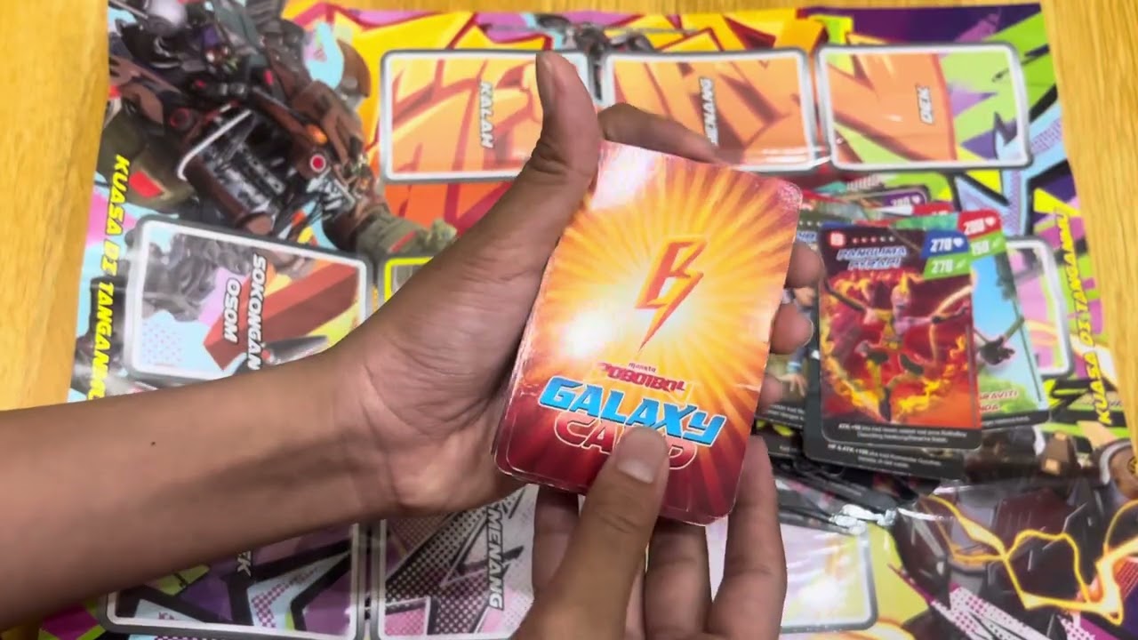 koleksi boboiboy galaxy card part ke 3