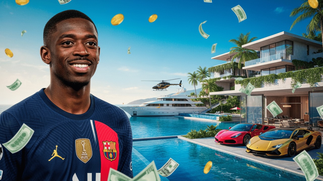 Ousmane Demb&eacute;l&eacute;&rsquo;s Luxurious Lifestyle in 2025