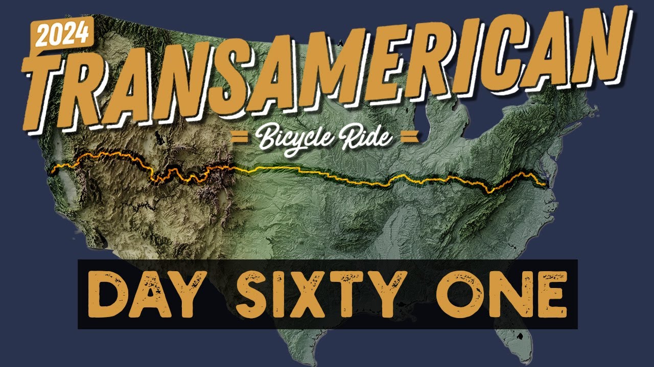 2024 Transamerica Bicycle Ride Day 61: Troutdale, VA to Max Meadows, VA