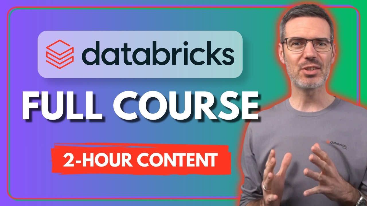 Databricks Full Course for Beginners (2 Hours) - Declarative Pipelines & Lakeflow Designer