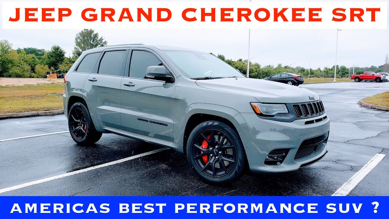 Jeep Grand Cherokee SRT 6.4L V8 2020 - First Drive of this SRT Cherokee ! POV Review & Test Drive