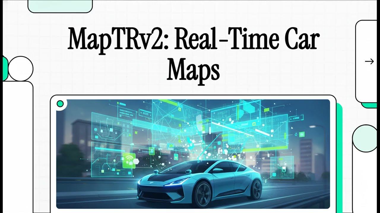 MapTRv2 Explained Real Time Car Maps