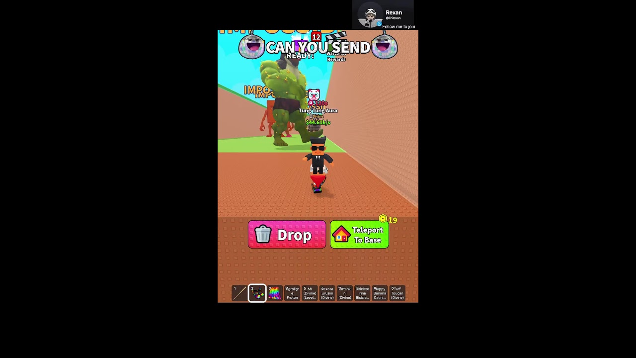 Playing Roblox With Every Viewer Live! 1557 #roblox