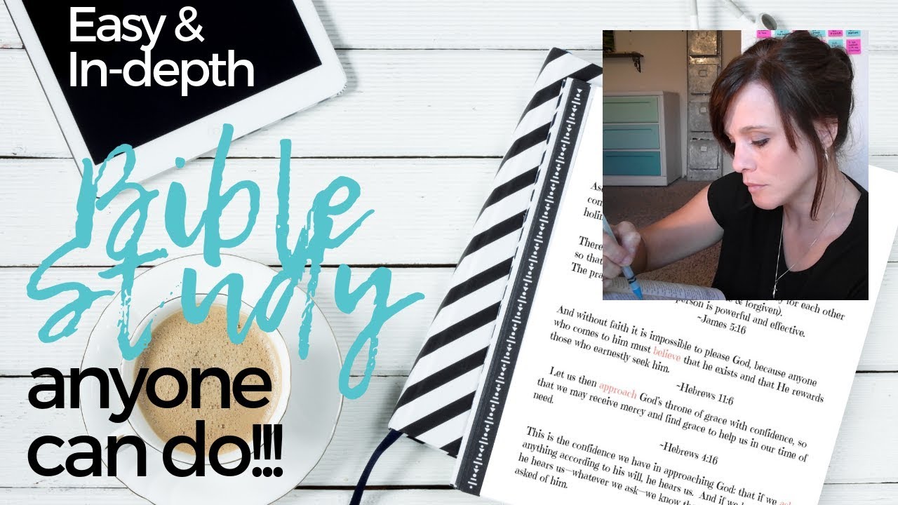 Easy, in-depth Bible Study tips--Verse Mapping (before I knew it was a thing!)