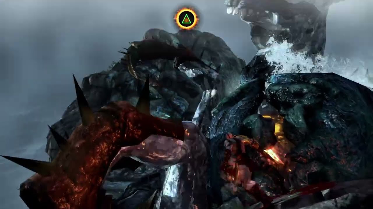 God Of War III  (/CHAOS MODE\) {Mt.Olympus} (+Tomb Of Ares+) [Boss Fight] //POSEIDON\\