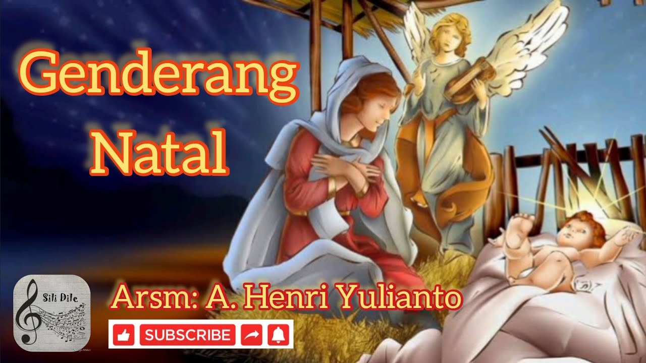 GENDERANG NATAL || Lagu Natal || Sample koor || Free download partitur di deskripsi