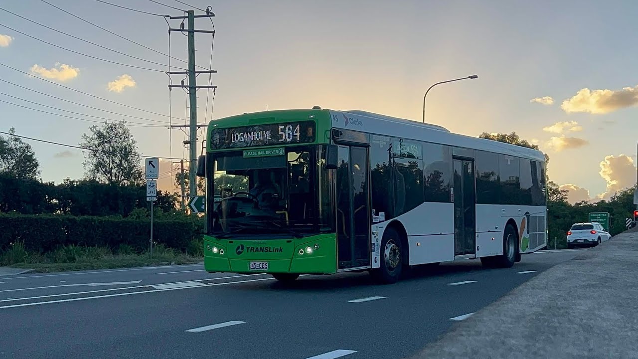 (Now retired) Translink SEQ route 564 CLW - Loganholme Beenleigh Loop