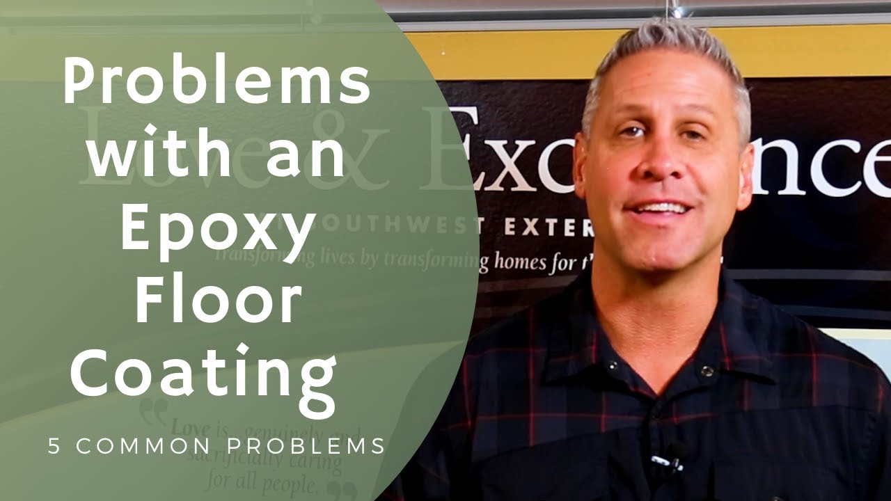 Problems with an Epoxy Floor Coating  (5 Common Problems)