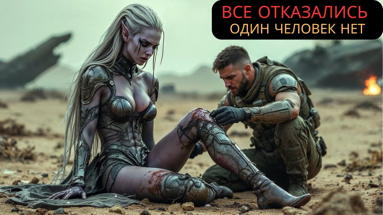 Все отказались спасти парализованного инопланетного воина, кроме этого человеческого солдата | HFY