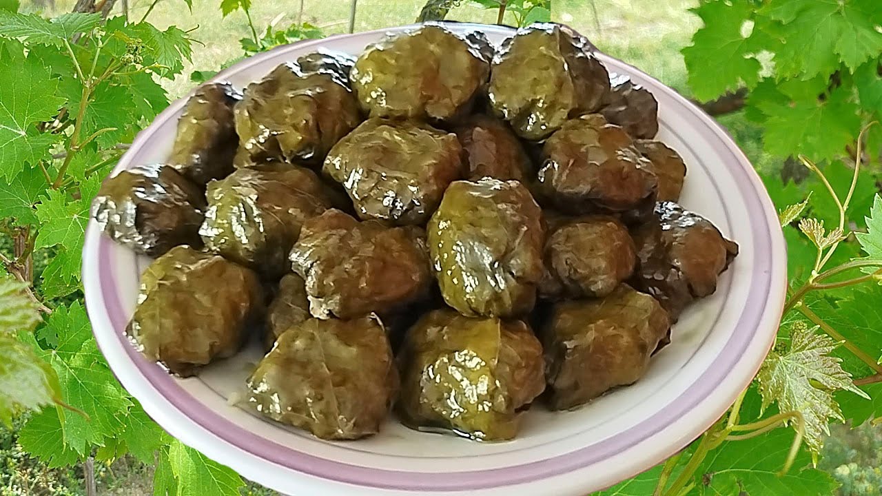 Toyuq Ətindən çox Ləzzətli Yarpaq Dolmasi👍