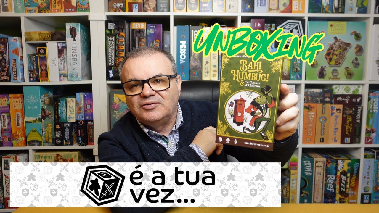 Bah! Humbug! and the 12 Games of Christmas - Unboxing
