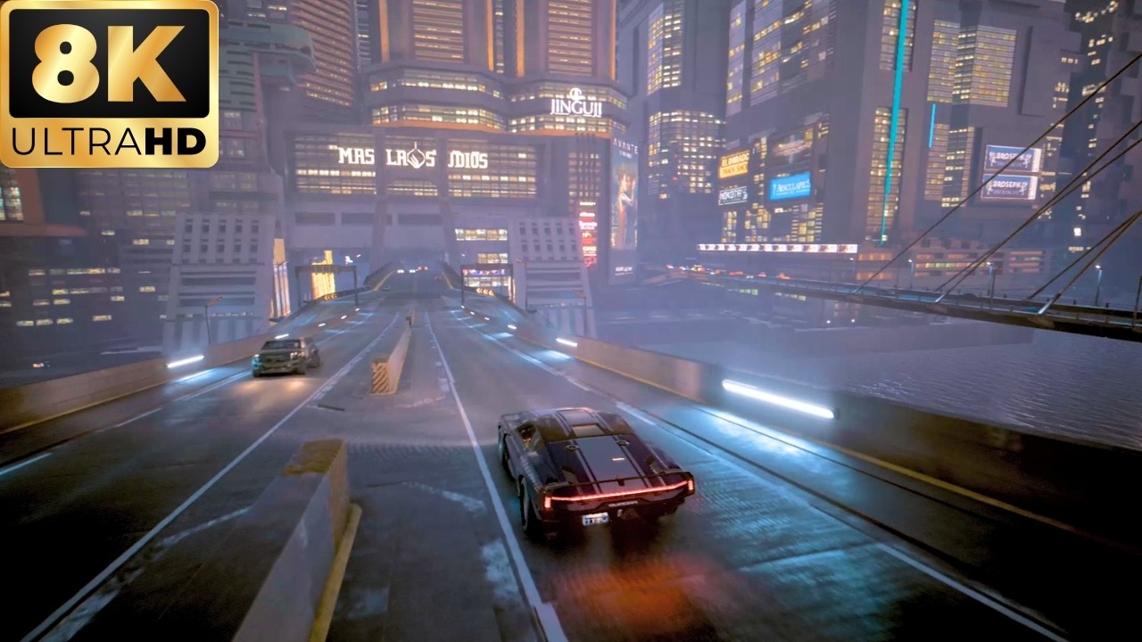Cyberpunk Hypercar Night Drive — 8K Ultra Realistic Neon City Cinematic