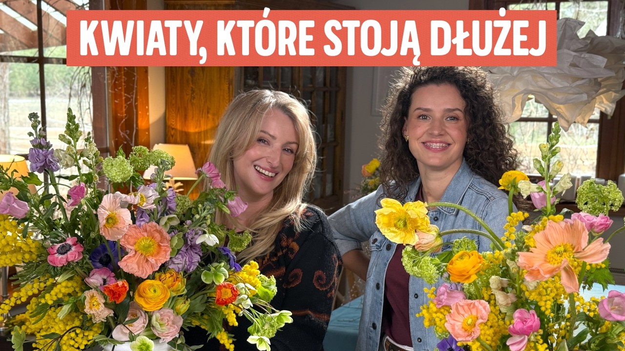 Uczę się od florystki &mdash; jak dbać o cięte kwiaty, żeby stały dłużej 💐 | Ula Pedantula #241