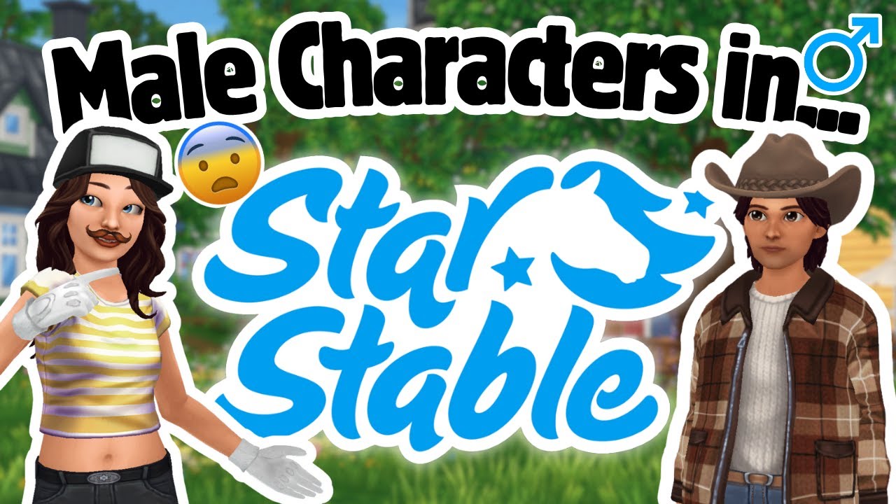 We are FINALLY getting MALE characters in Star Stable...