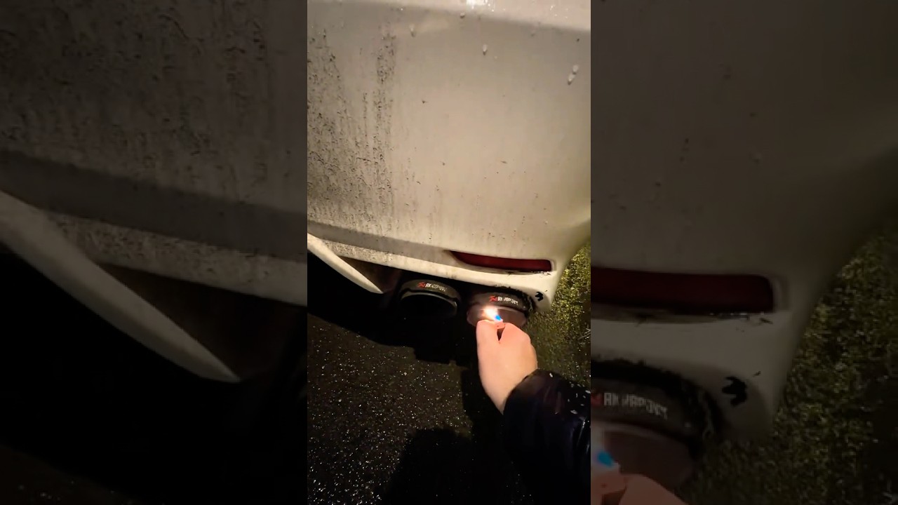 Toyota Camry Akrapovič lifehack 