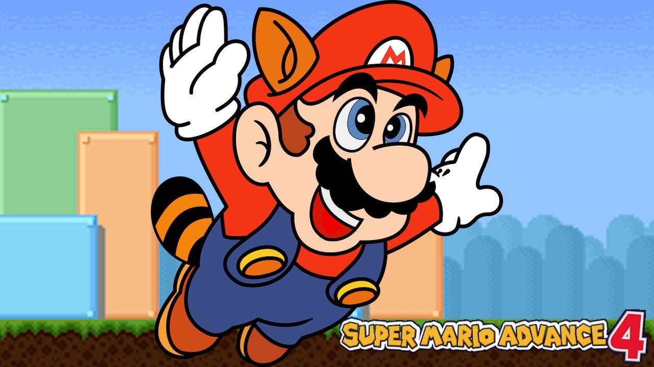 Super Mario Advance 4 (Game Boy Advance, 2003) – Full Game Session (Single Player) 🍃🦝🏰